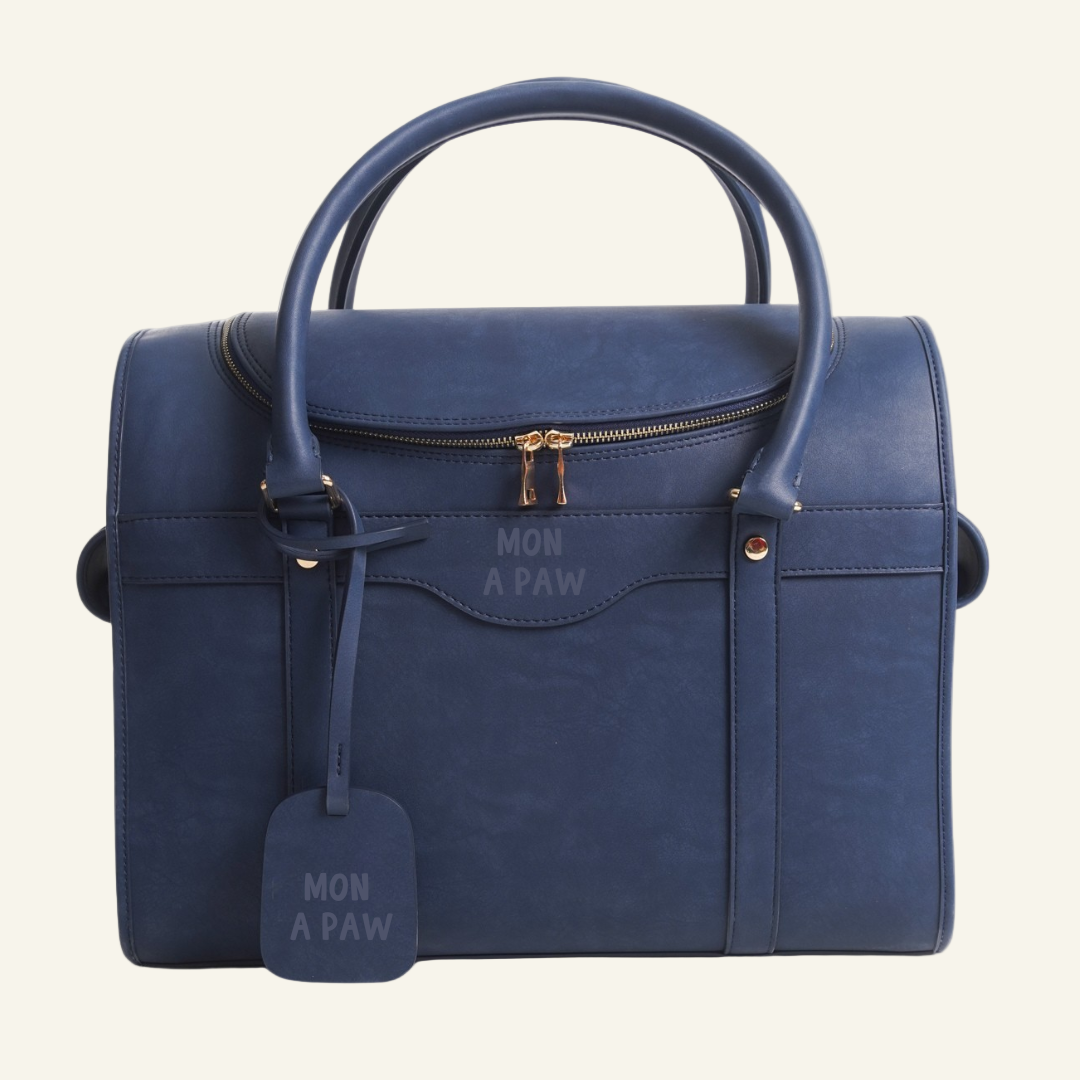 Evcil Hayvan Seyahat Çantası - Navy Blue 🍭