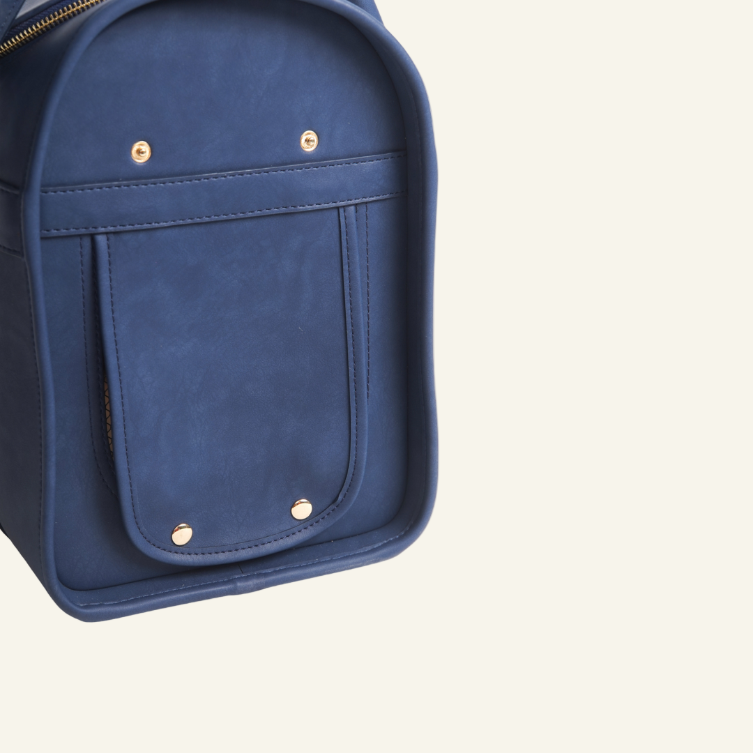 Evcil Hayvan Seyahat Çantası - Navy Blue 🍭