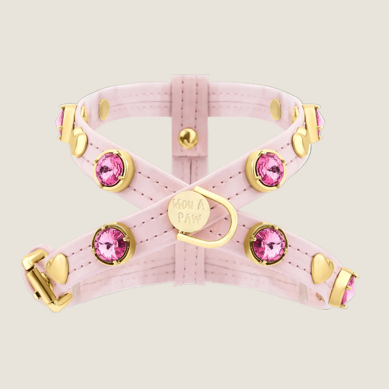 Emma Swarovski bebek pembesi göğüs tasması, Mon A Paw