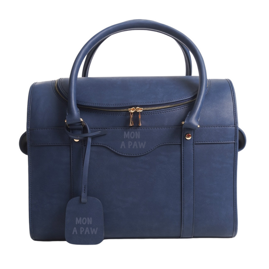 Evcil Hayvan Seyahat Çantası - Navy Blue 🍭