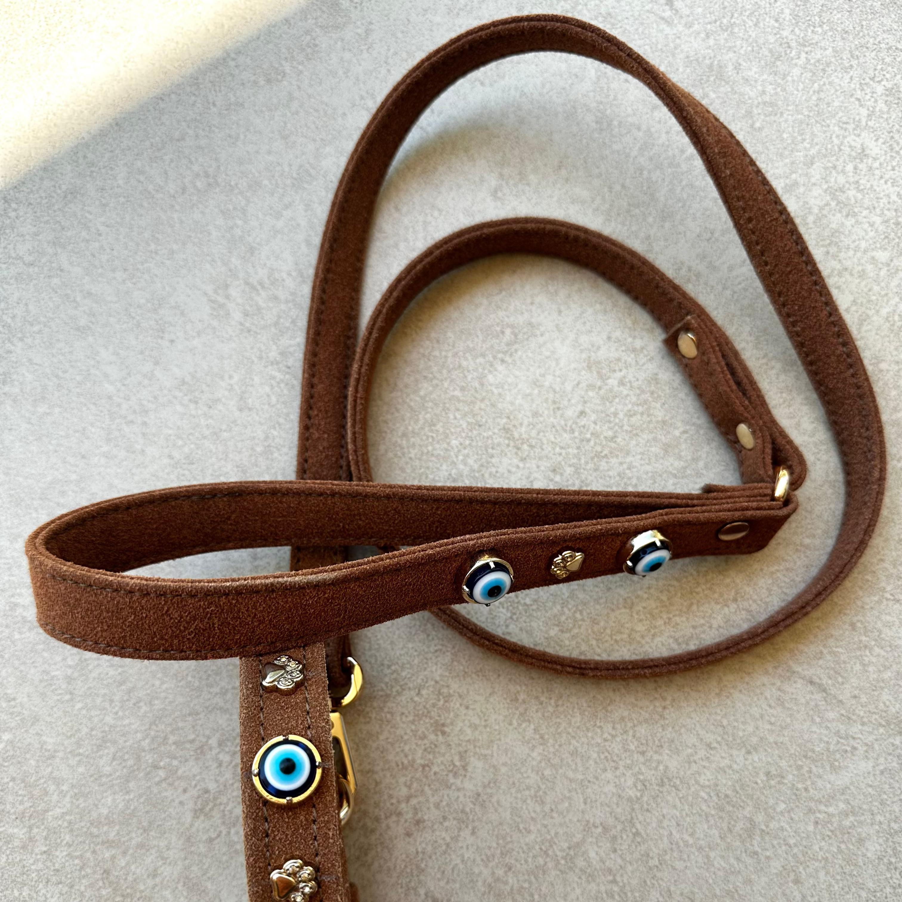 Nazarlıklı Boyun Tasması | Tarçın 🥮