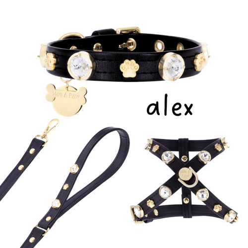 Alex Swarovski Köpek Gezdirme Tasması - Mon A PawKöpek Gezdirme Kayışı