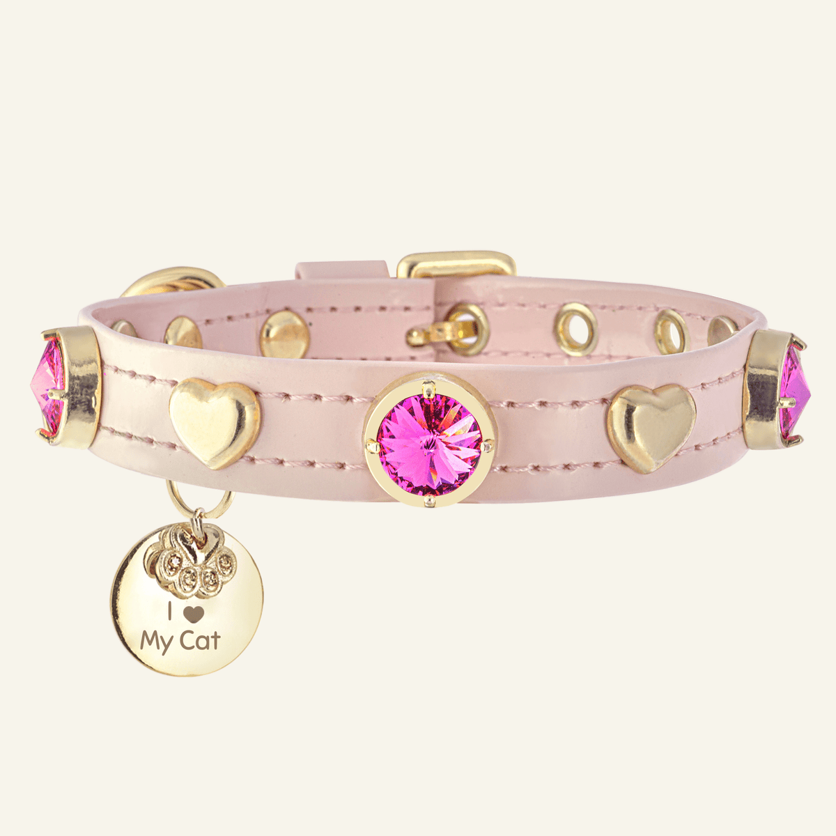 Emma Swarovski Kedi Tasması - Mon A Paw