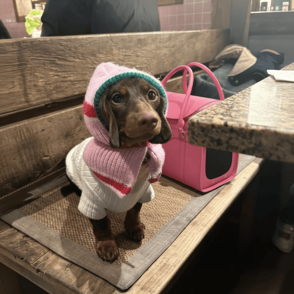 Evcil Hayvan Seyahat Çantası - Fuşya 🎀 - Mon A PawPet Taşıma Çantası