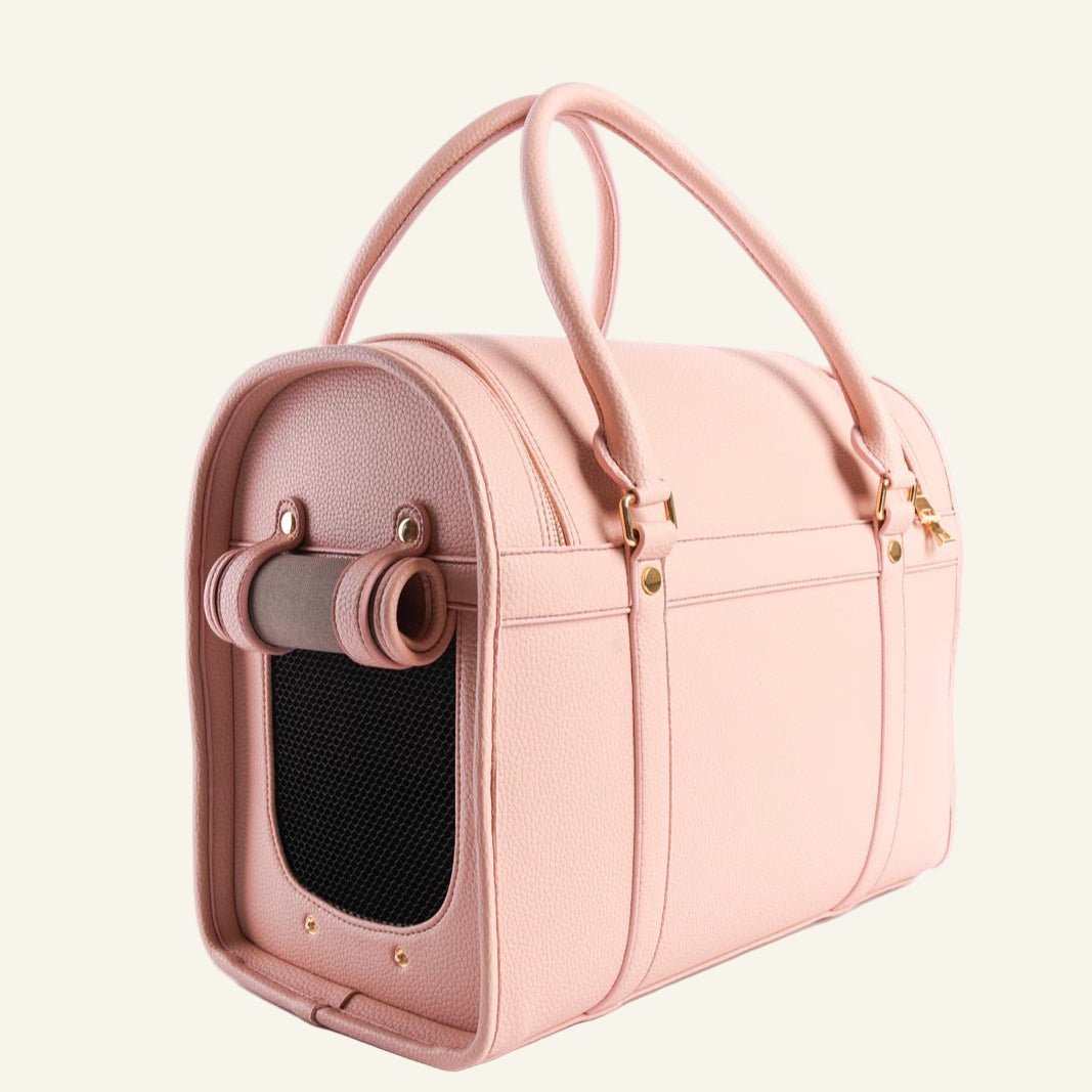 Evcil Hayvan Seyahat Çantası - Pembe 🌸 - Mon A PawPet Taşıma Çantası