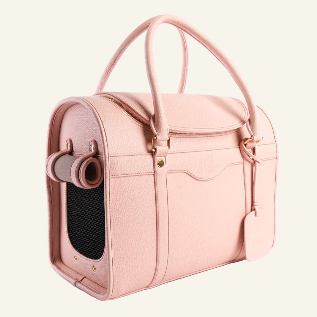 Evcil Hayvan Seyahat Çantası - Pembe 🌸 - Mon A PawPet Taşıma Çantası