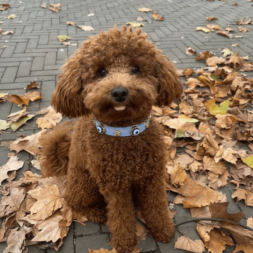 Nazarlıklı Boyun Tasması | Mavi🪬 - Mon A Paw