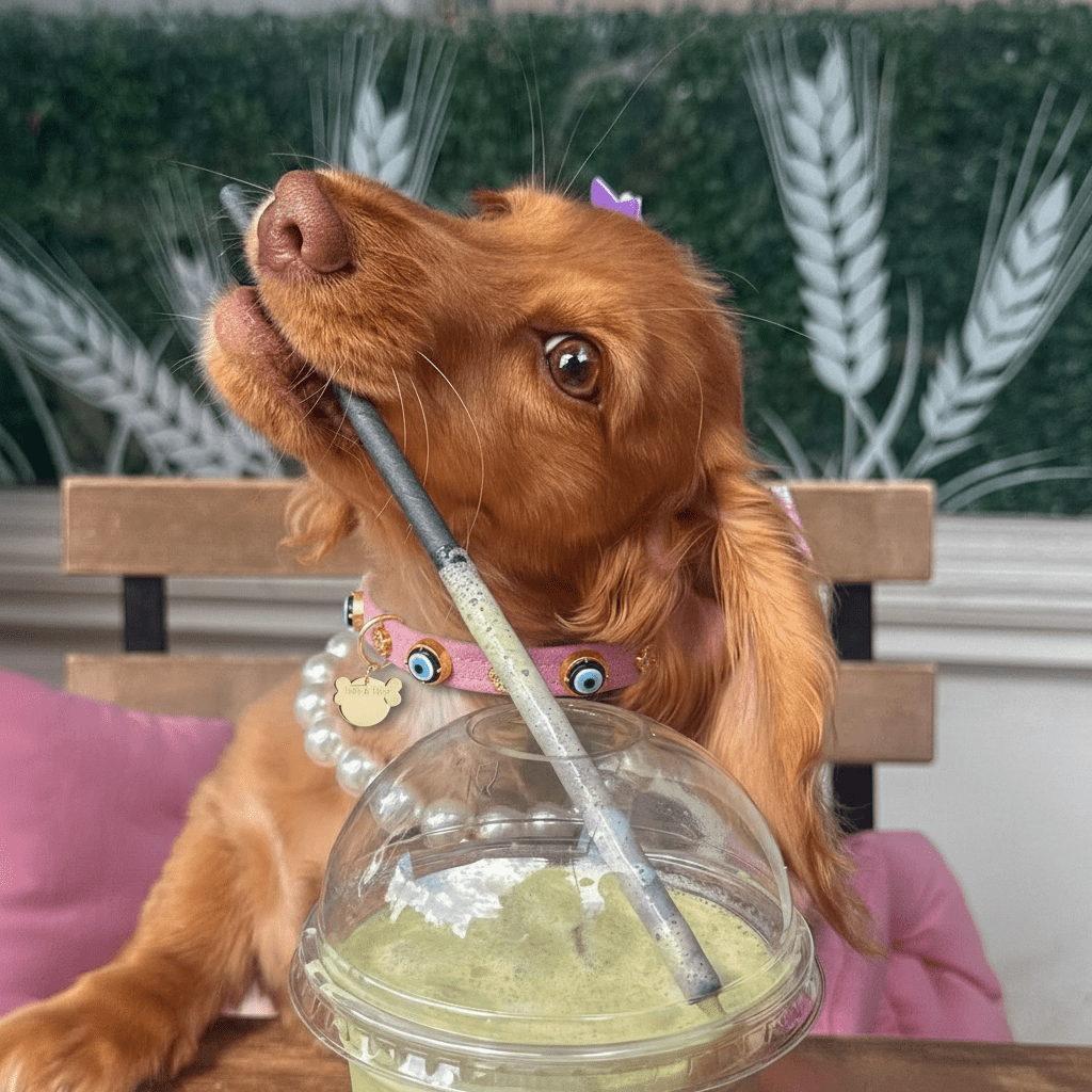 Nazarlıklı Boyun Tasması | Toz Pembe 🩷 - Mon A Paw